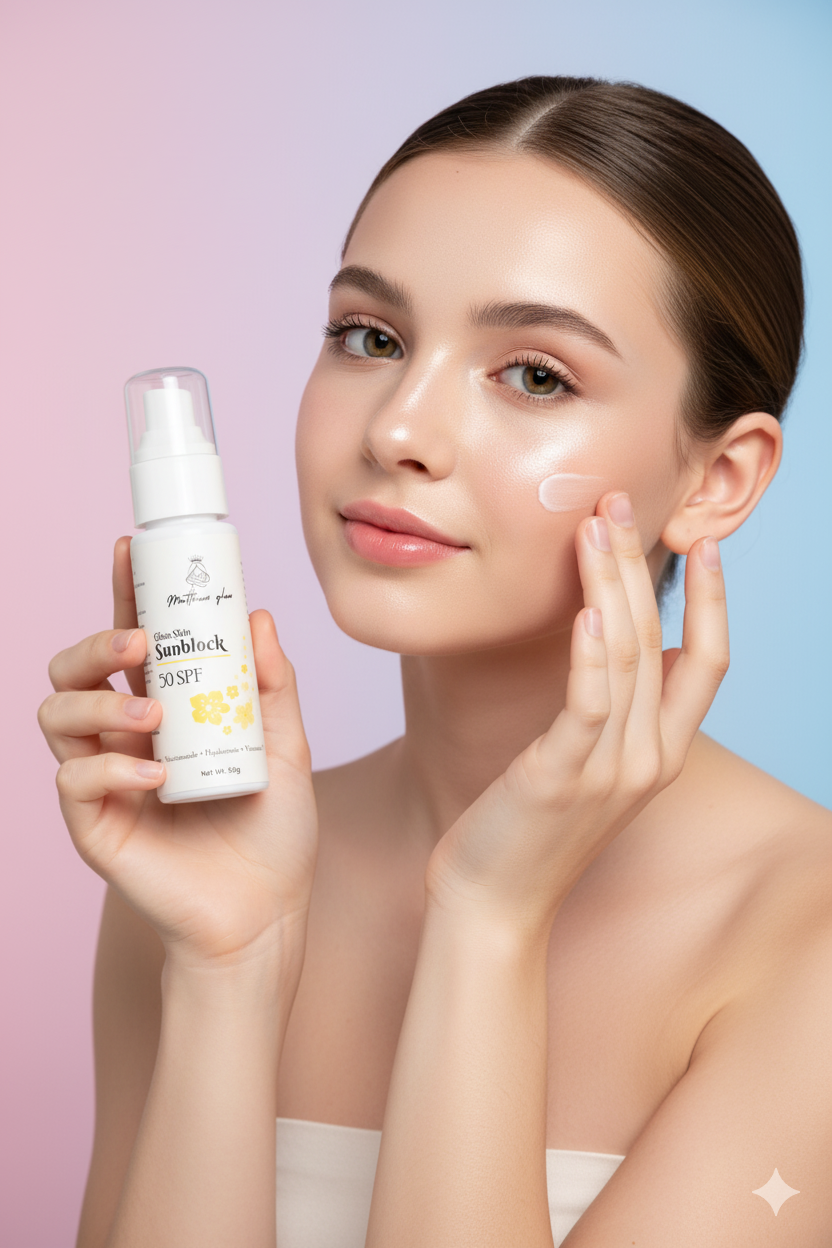 Glass Skin Sunblock SPF 50 PA+++