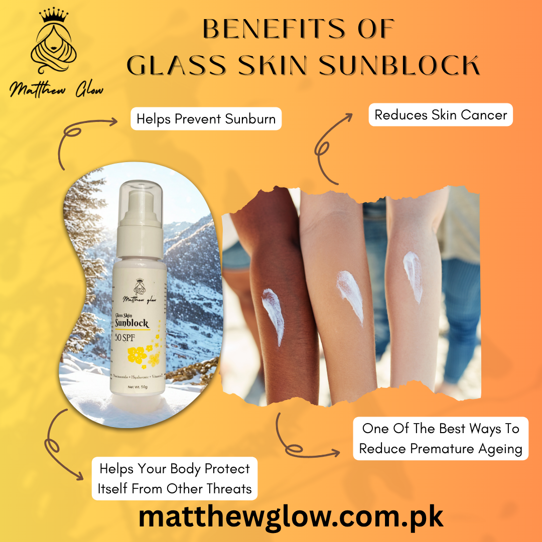 Glass Skin Sunblock SPF 50 PA+++