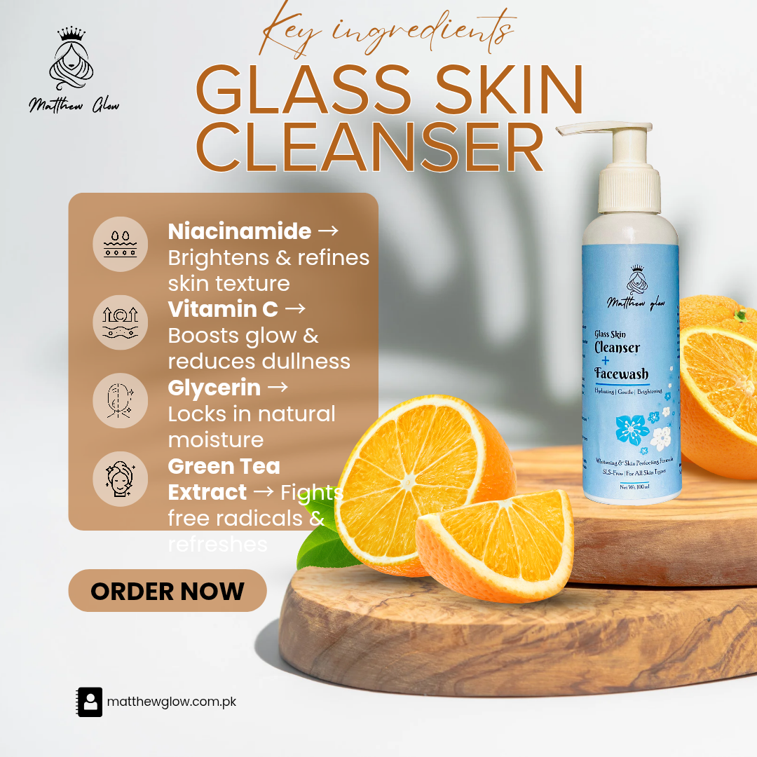 Glass Skin Cleanser & Facewash