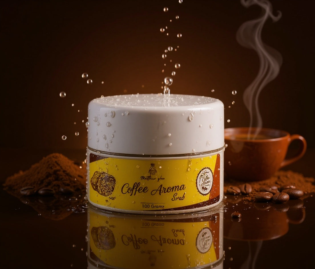 Matthew Glow Coffee Aroma Scrub ,Tan Remover & Skin Brightening