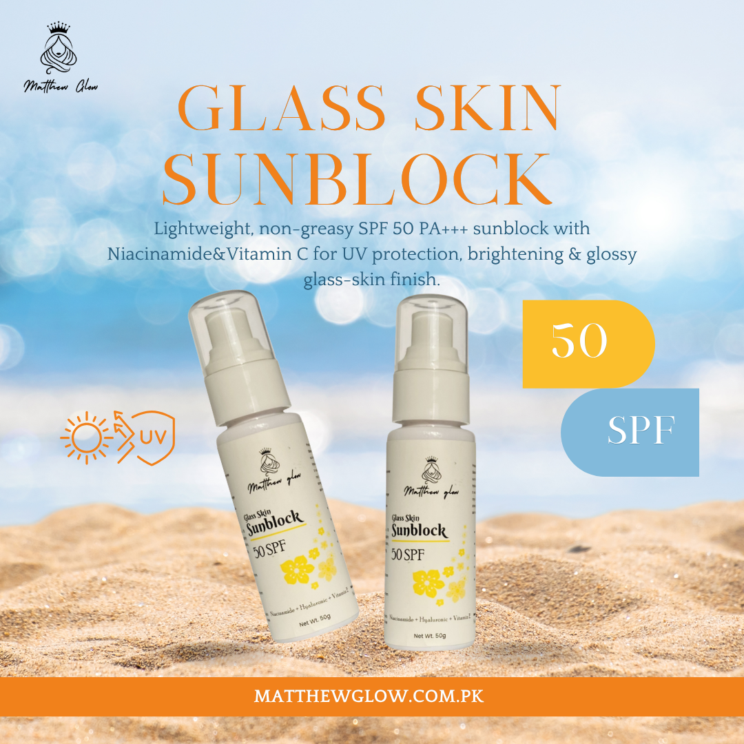 Glass Skin Sunblock SPF 50 PA+++