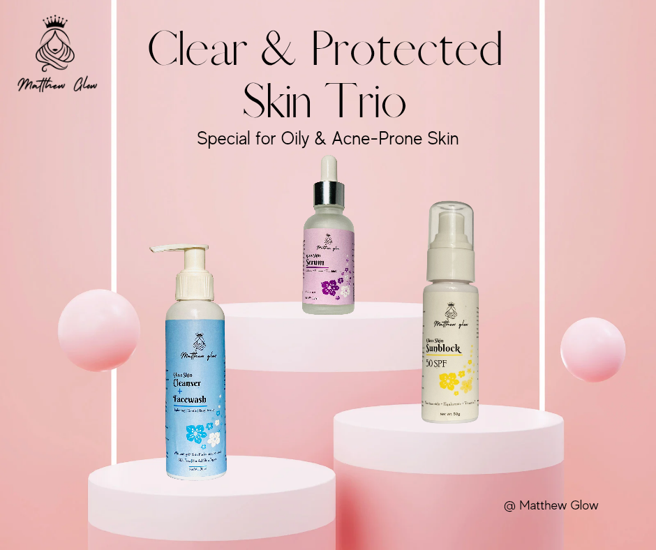 Clear & Protected Skin Trio